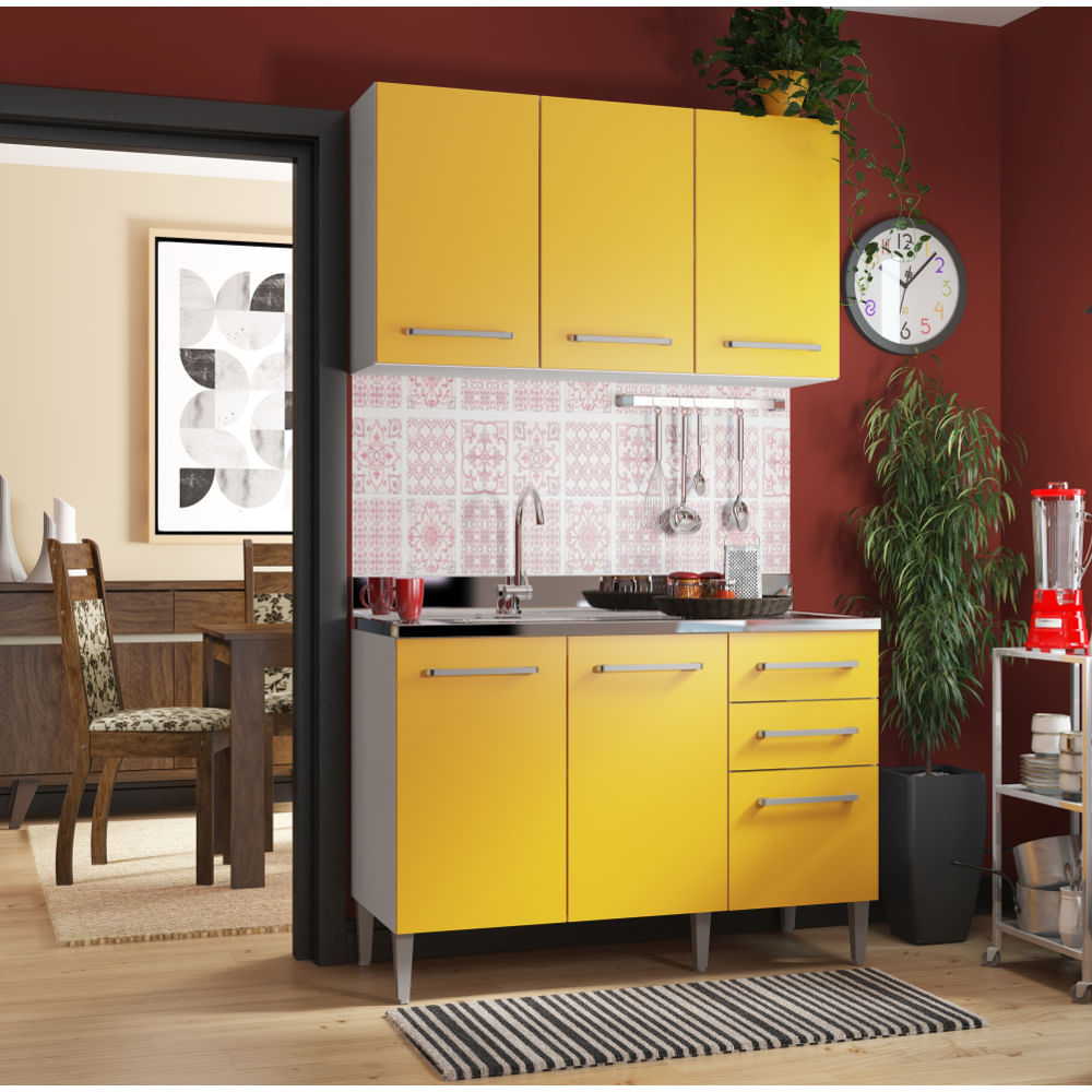 Cozinha Compacta Madesa Smart Resimden Com Cozinha Compacta Madesa Smart Resimden Com